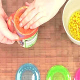 Tapa de silicón para contenedores naranja 11 cm Silikomart