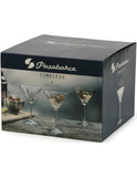 Juego de 4 copas martini timeless 230ml Pasabahce
