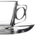 Terno café express vela vidrio 80ml Pasabahce