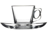 Terno café express vela vidrio 80ml Pasabahce