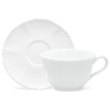 Taza con plato 215ml Cher blanco Noritake