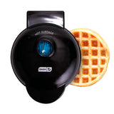 Mini wafflera negro 10 cm Dash