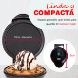 Mini wafflera/plancha griddle 10cm negro Dash