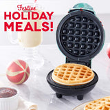 Mini wafflera arbol navidad Dash