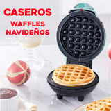 Mini wafflera Arbol Navidad Dash