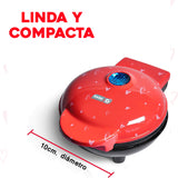 Dash Mini Waflera Corazon Color Rojo