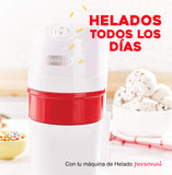 Máquina para helado personal con cuchara Dash