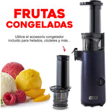 Extractor de jugos eléctrico compacto negro Dash