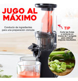 Extractor de jugos eléctrico compacto negro Dash