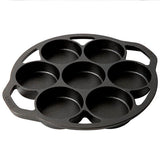 Molde para 7 mini panques hierro fundido Lodge