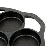 Molde para 7 mini panques hierro fundido Lodge