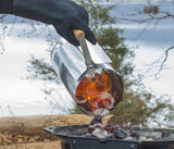 Encendedor para carbón con asa gris Lodge