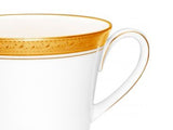 Taza café de porcelana Crestwood Gold Noritake