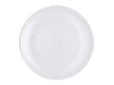 Plato pan swirl blanco 16 cm porcelana Noritake