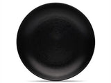 Plato pan swirl negro 16 cm porcelana Noritake