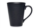 Tarro swirl negro 11.5 cm 380 ml porcelana Noritake