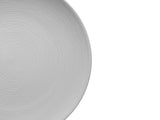 Plato ensalada Gog Swirl gris 21 cm porcelana Noritake