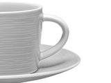 Terno café Gog Swirl gris 260 ml porcelana Noritake