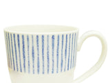 Tarro raya v hammock azul porcelana 443 ml Noritake