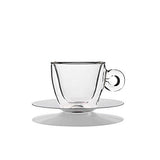 Juego de 2 tazas para café express Thermic 65 ml Luigi Bormioli