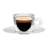 Juego de 2 tazas para café express Thermic 65 ml Luigi Bormioli