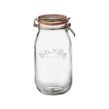 Frasco de vidrio clip con tapa 2 L Kilner