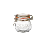 Frasco de vidrio clip rojo con tapa 500 ml Kilner