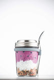 Frasco de vidrio con tapa y cuchara 350 ml Kilner