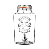 Dispensador de vidrio para bebidas 5 L Kilner