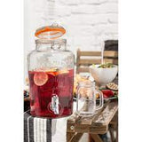 Dispensador de bebidas con tapa clip 8 L Kilner desc