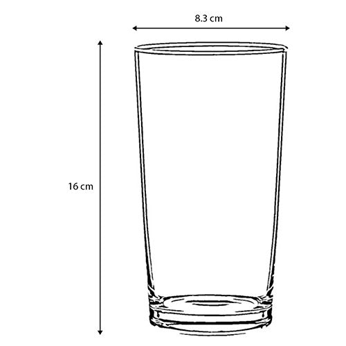 Vaso cooler nova vidrio 570 ml Ocean