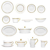 Vajilla de porcelana Haku Bone 96 piezas Noritake