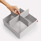 Organizador de cajón para ropa juego 3 piezas 28 cm Rayen