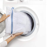 Juego de 3 bolsas para lavandería CH-MED-GDE blanca Rayen