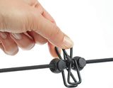 Tendedero flexible 12 ganchos cuerda elástica Rayen