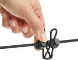 Tendedero flexible 12 ganchos cuerda elástica Rayen