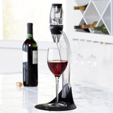 Aireador de vino torre acrílico 41 cm Vinturi desc