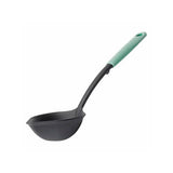 Cucharón para sopa nylon negro/menta Brabantia