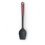 Cuchara con raspador nylon negro/uva Brabantia