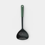 Cucharón ranurado nylon negro/verde Brabantia