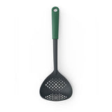 Cucharón ranurado nylon negro/verde Brabantia