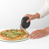 Cortador de pizza con protector negro Brabantia
