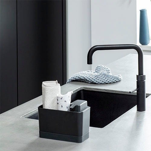 Organizador con dispensador plástico gris Brabantia