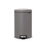 Bote de basura con pedal Newi acero inoxidable gris 20 L Brabantia