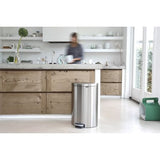 Bote pedal antihuella aceromat 40 L Brabantia