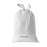 Paquete 10 bolsas de plástico para basura H 50-60L  Brabantia