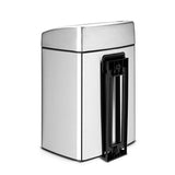 Bote para basura touch bin 10 L rectangular Brabantia