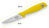 Cuchillo para pelar amarillo 20 cm. Brabantia