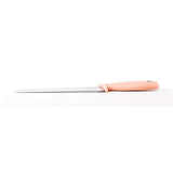 Cuchillo para pan con mango rosa Brabantia