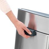 Bote de basura touch bin cromado 40 L Brabantia